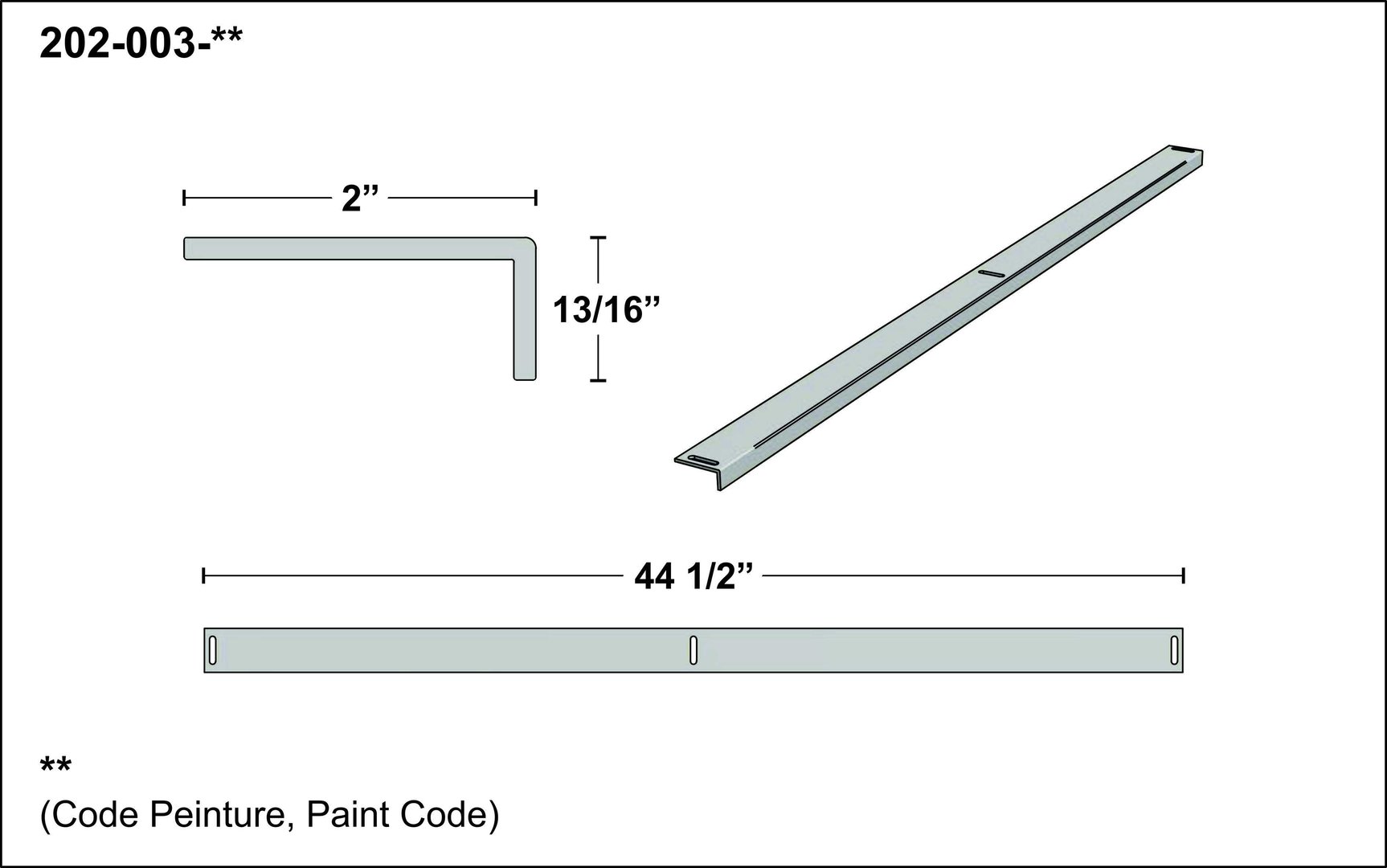 Roof End Angle 44 1 2in Par V randa Jardin Roof End Angle 44 1 2in Par V randa Jardin