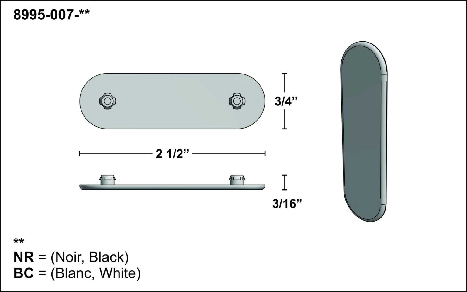 Stackable base protector par Véranda Jardin