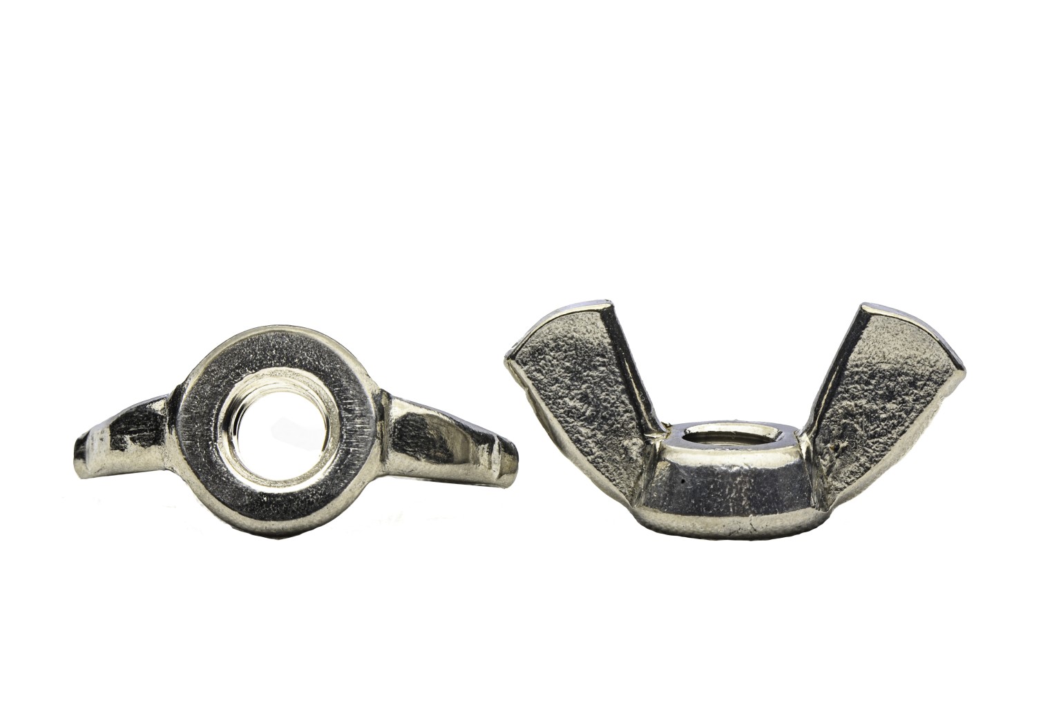 Lot De 11 écrous Papillon Métal Filet Femelle 1/4" (5mm) - Ton Argent - Marque Uxcell